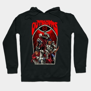 brutal outsider commander Hoodie